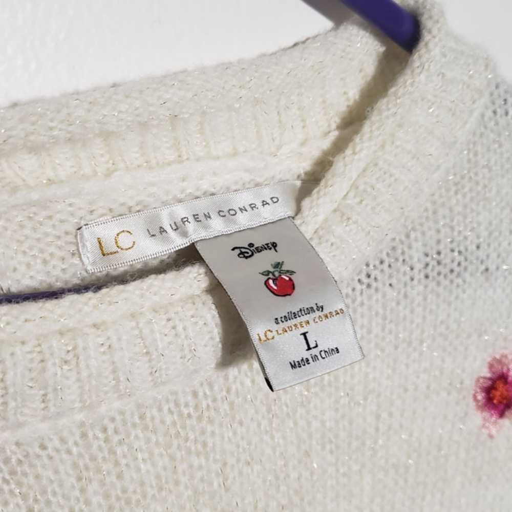LC Lauren Conrad Disney Snow white Sweater